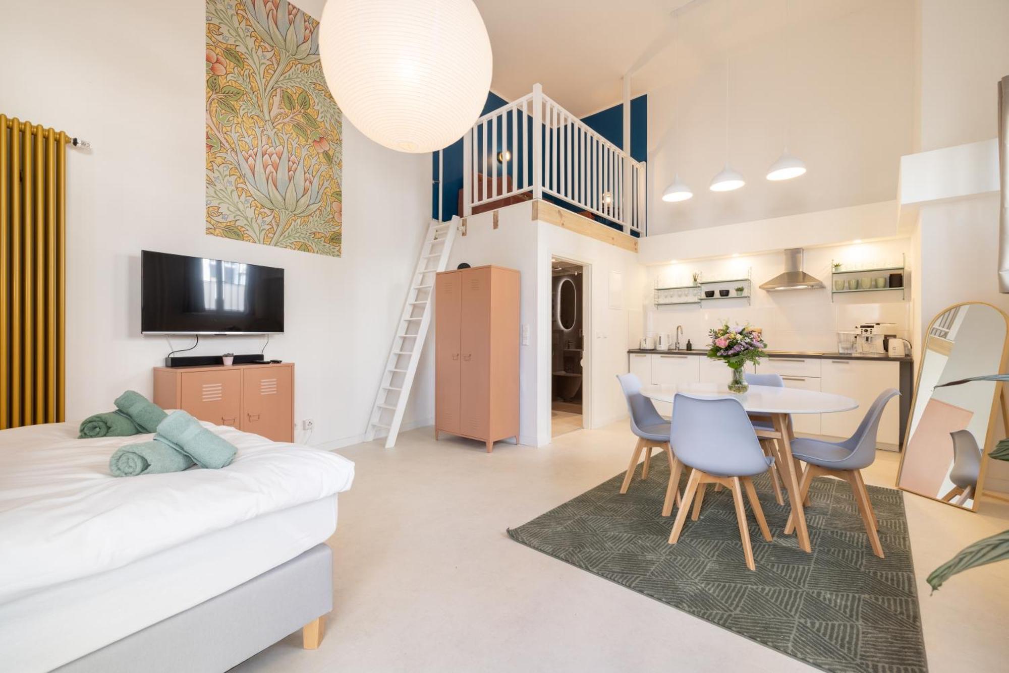 Great 1-Room Loft Berlim Exterior foto